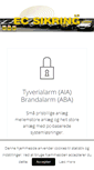 Mobile Screenshot of ec-sikring.dk
